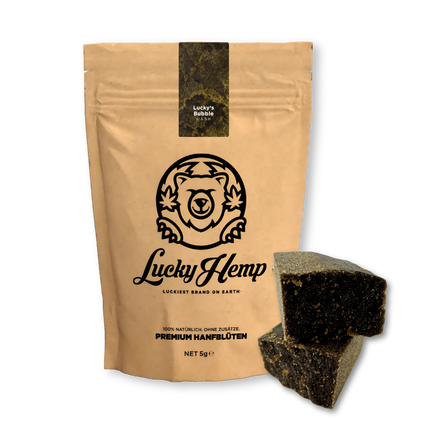 Hash Bubble de Lucky con 40 % de CBD