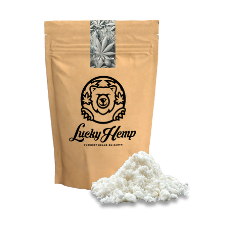 Lucky&#39;s Snow 99.9% CBD flowers Lucky Hemp