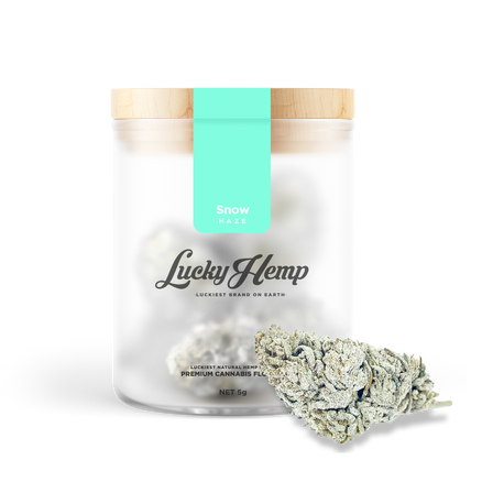 Snow Haze® 41% CBD flowers Lucky Hemp   
